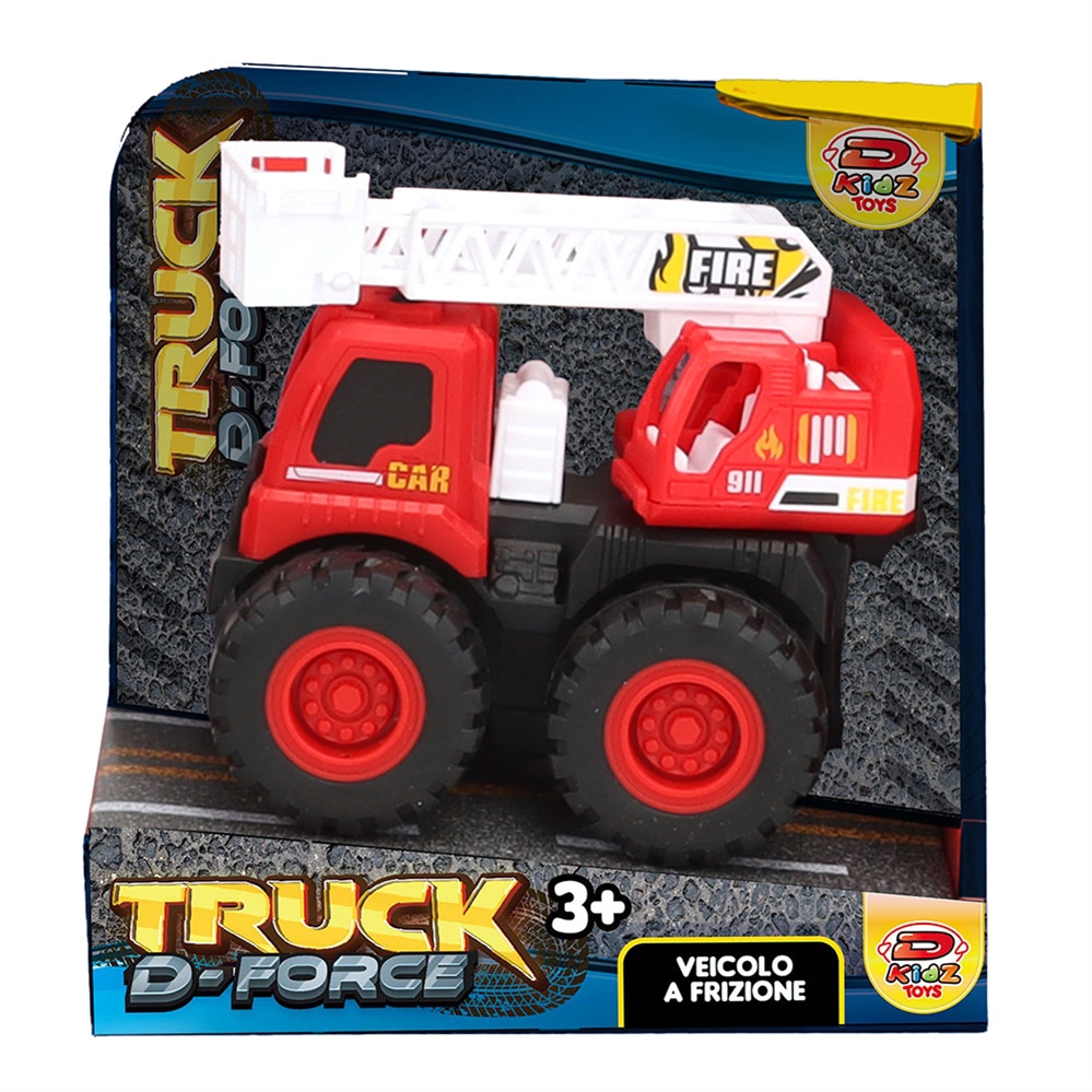 DYNIT Camion TRUCK D-FORCE STREET E FIREFIGHTERS, assortiti