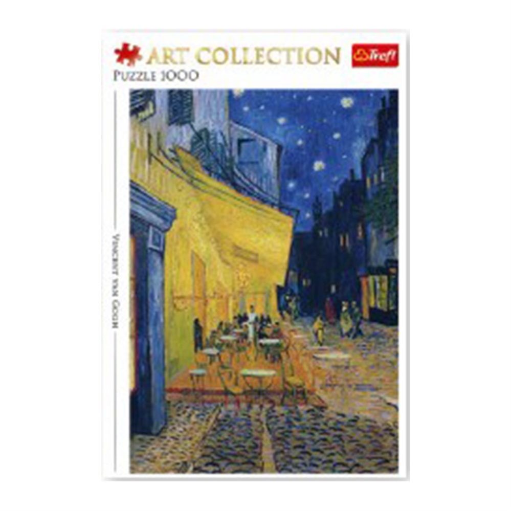 DYNIT PUZZLE Trefl Art Collection Terrazza del caffè di sera, 1000 pezzi