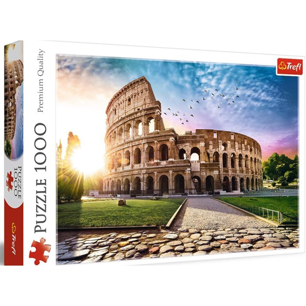 DYNIT PUZZLE Trefl Colosseo sotto i raggi del sole, 1000 pezzi