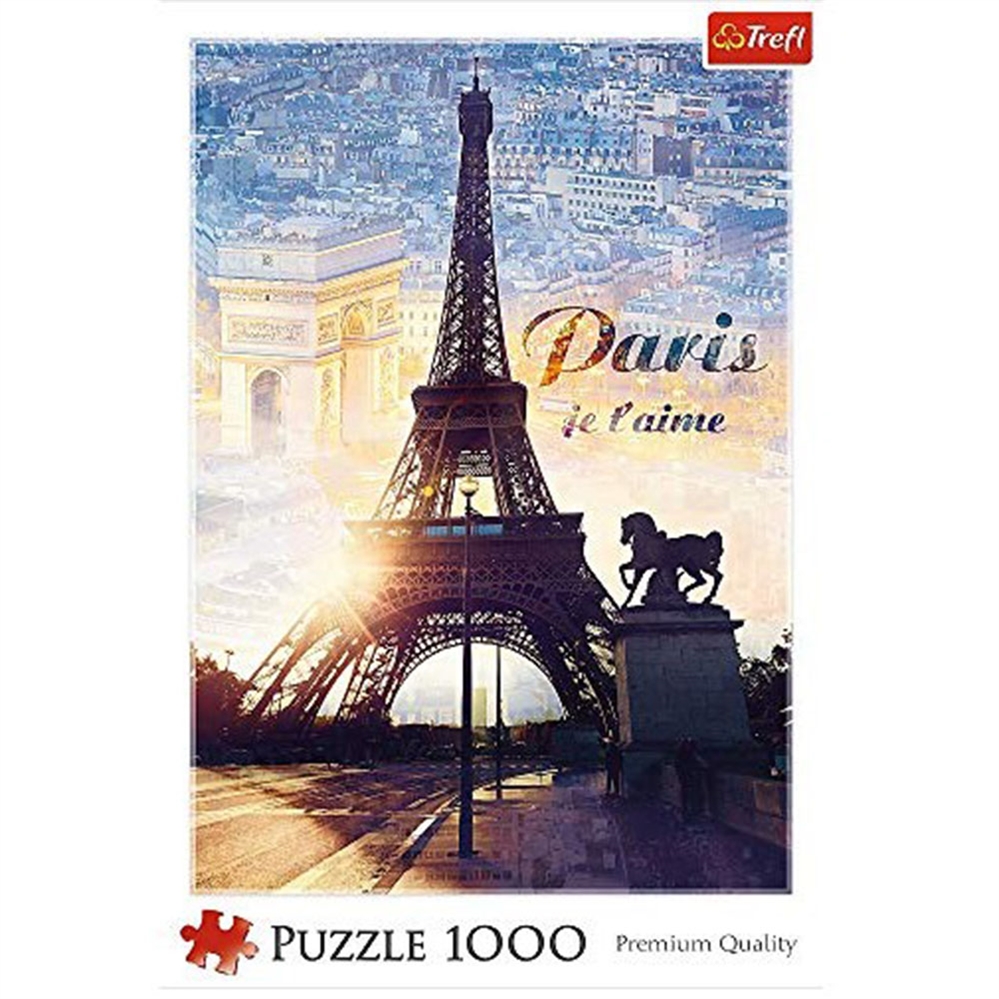 DYNIT PUZZLE Trefl Parigi all'alba, 1000 pezzi
