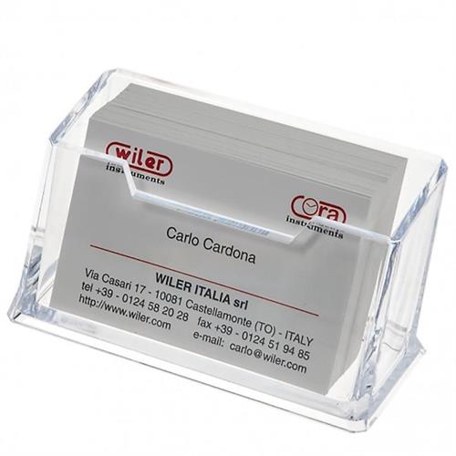 Wiler Portabiglietti da visita 1 scomp. TRASPARENTE