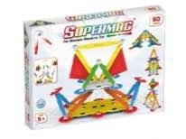 DYNIT Gioco magneti Supermag multicolor. 60 pezzi