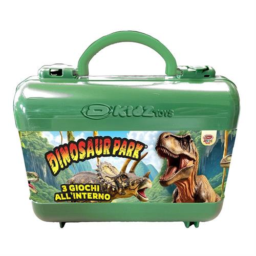 DYNIT Valigetta Dinosaur Park, 3 giochi