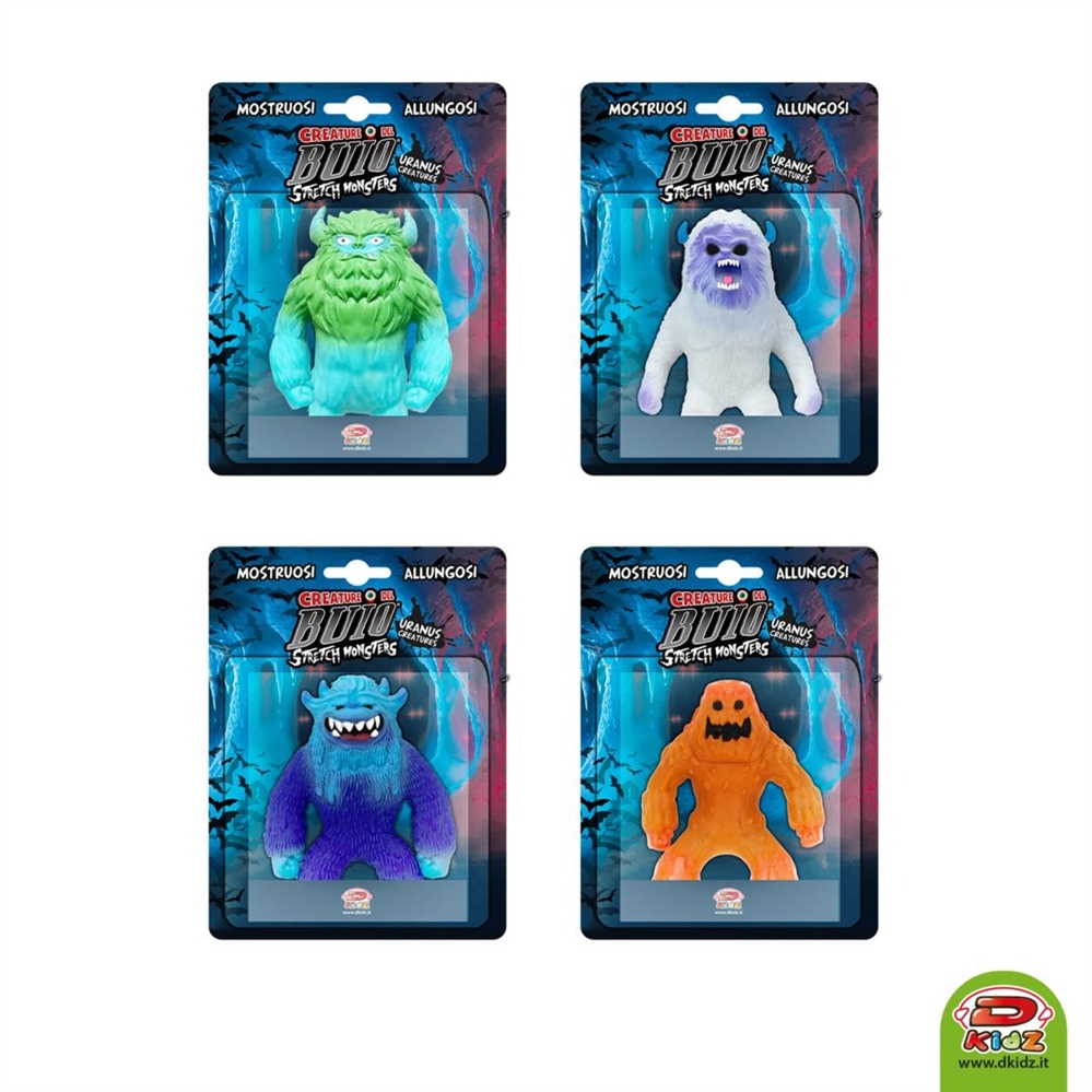 DYNIT Creature del buio stretch monsters 2 assortiti