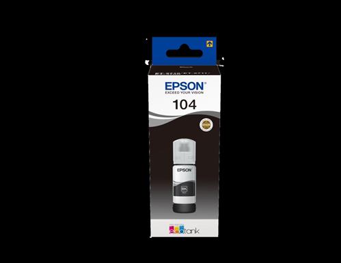 EPSON Ecotank Flacone inchiostro 104 Originale, Nero
