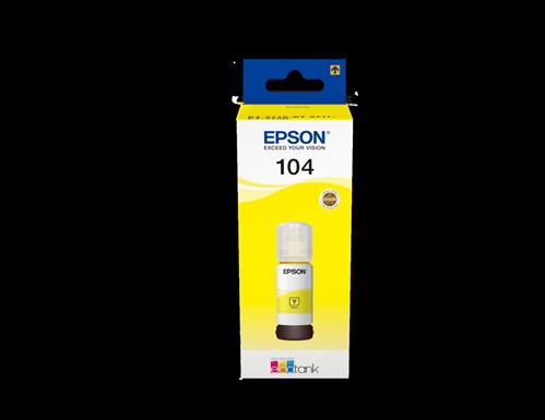 EPSON Ecotank Flacone inchiostro 104 Originale, Giallo