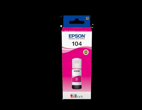 EPSON Ecotank Flacone inchiostro 104 Originale, Magenta