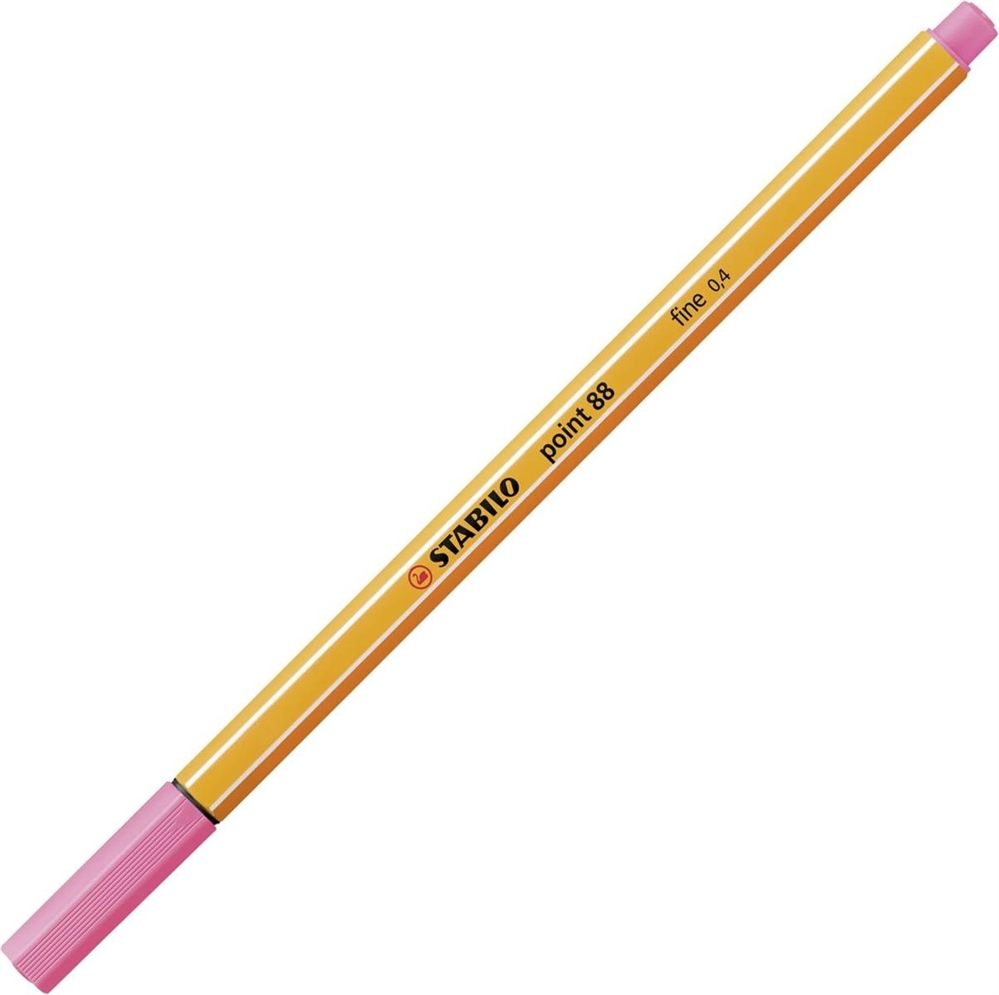Stabilo Point 88 penna punta fine 0,4mm,rosa chiaro