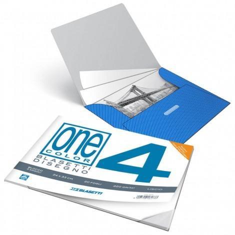 Blasetti Blocco da disegno 24x33 cm, ruvido, 20 fogli 220gr