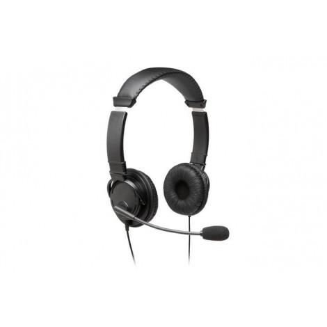 Kensington Cuffia stereo con microfono orientabile, USB, cavo 1,8mt