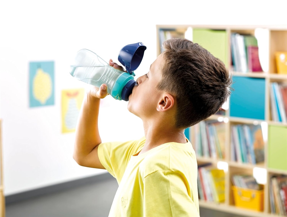 MAPED Picnik Borraccia 430ml, tappo anti-perdite, Blu