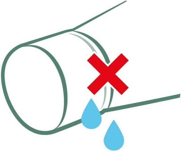 MAPED Picnik Borraccia 500ml, Acciaio Inox, tappo anti-perdite, Grigio