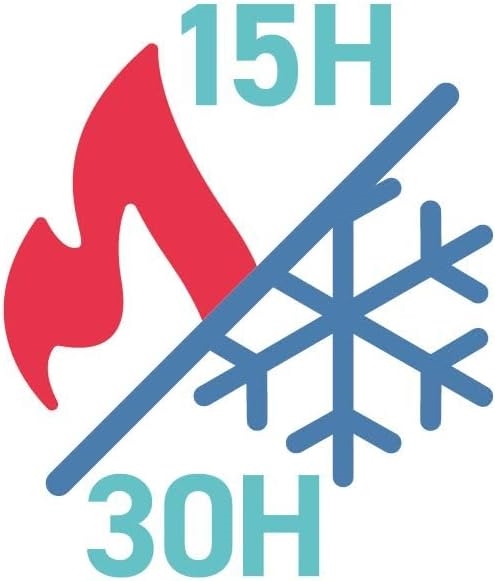 MAPED Picnik Borraccia 500ml, Acciaio Inox, tappo anti-perdite, Grigio