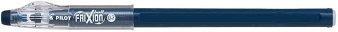Pilot Frixion Ball Stick Penna cancellabile, Blu scuro