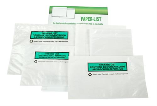 Busta adesiva portadocumenti in carta, C5 228x165 mm, 250 pezzi