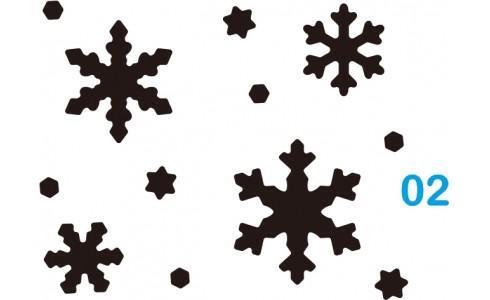 Wiler Fustella per EVA FOAM Anywhere motivo Fiocco di neve