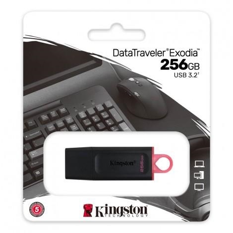 Kingston Pen drive 256 GB Datatraveler Exodia USB 3.2