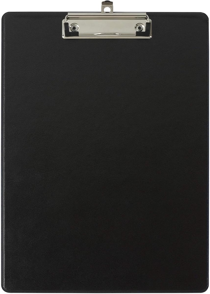 Exacompta Portablocco con tasca rivestito carta A4 nero