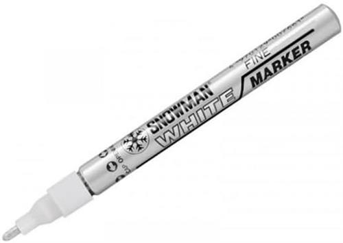 SNOWMAN Paint Marker, bianco