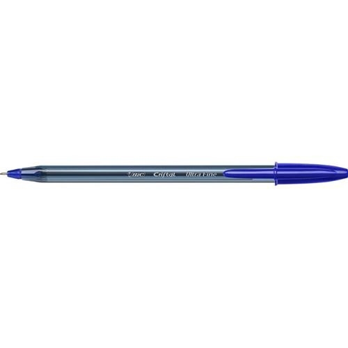 Bic Cristal Exact Penna a sfera punta ultra fine 0.7 mm, blu