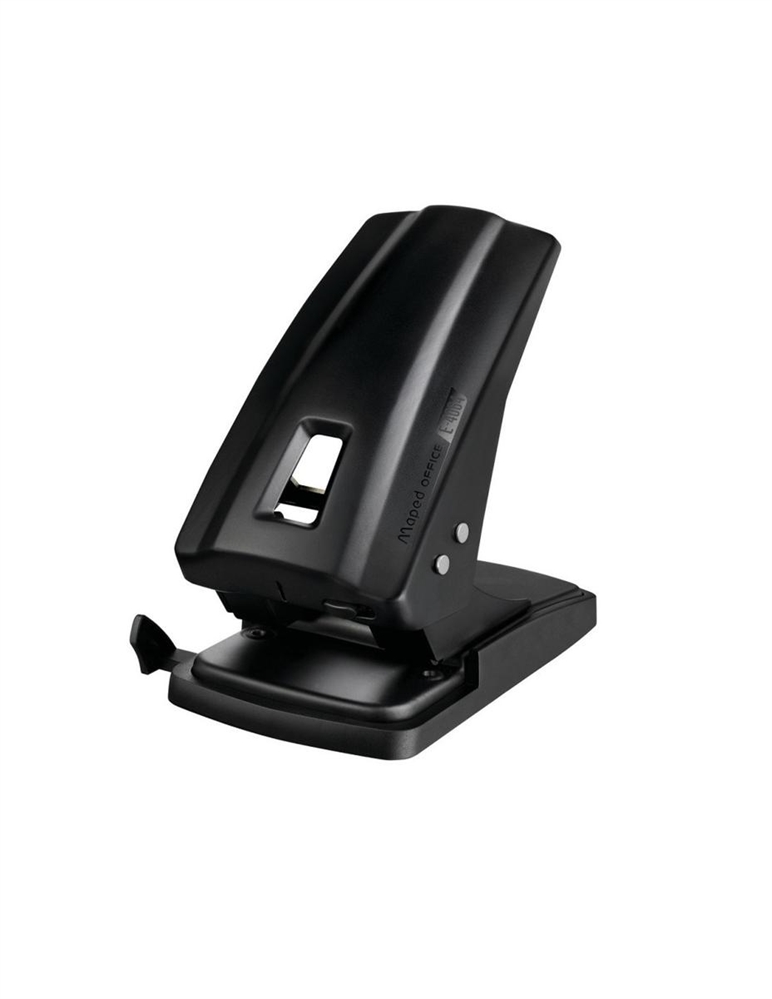Maped Essentials perforatore 2 fori, 60/70 fogli, nero
