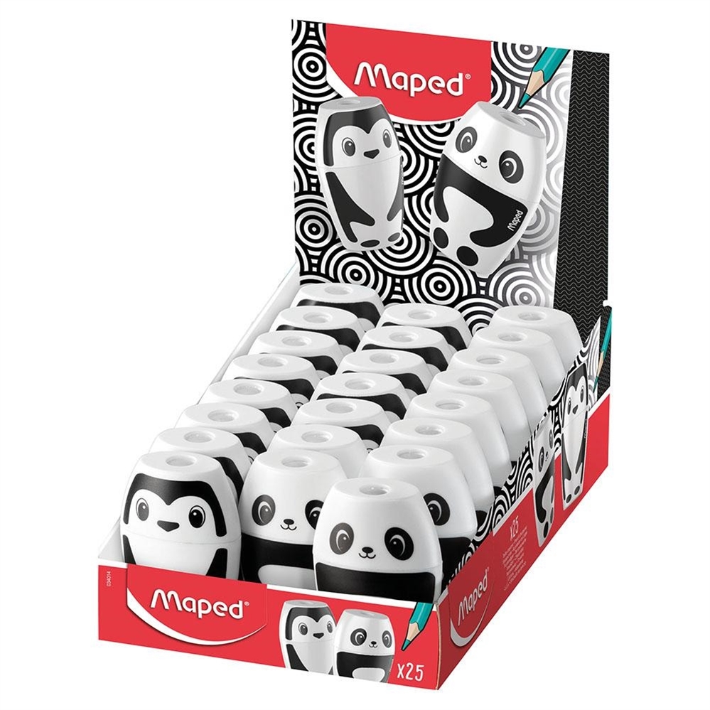 MAPED Temperamatite Shakky 1 foro con contenitore