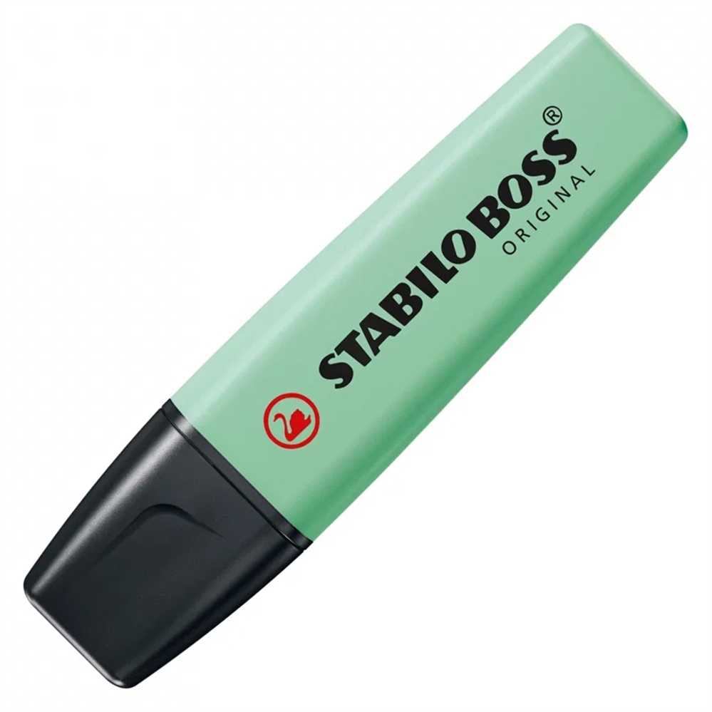Stabilo Boss Original evidenziatore punta scalpello, verde menta