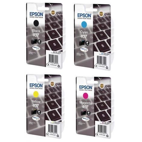 Epson Cartuccia per WORKFORCE PRO WF 4745DTWF (20,3ml) 1pz, giallo