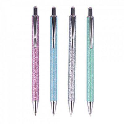 APLI Penna a sfera 4 colori Glitter