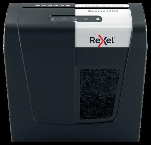 Distruggidocumenti Rexel Secure MC3, taglio a frammenti, 3 fogli