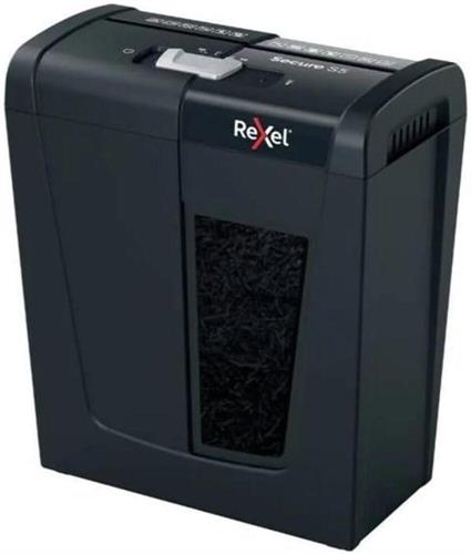 Distruggidocumenti Rexel Secure S5 P2, taglio a frammenti, 5 fogli