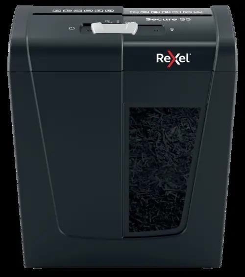Distruggidocumenti Rexel Secure S5 P2, taglio a frammenti, 5 fogli