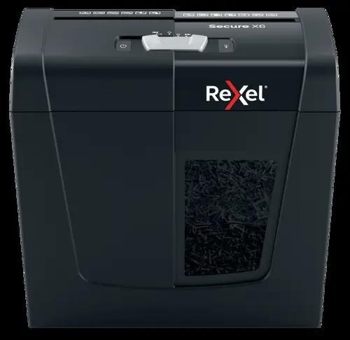Distruggidocumenti Rexel Secure X6 P4, taglio a frammenti, 6 fogli