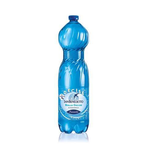 Acqua minerale 1,5 L San Benedetto frizzante, 6 bottiglie