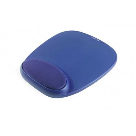 Kensington Tappetino per mouse ergonomico con poggiapolso, Blu