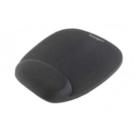 Kensington Tappetino per mouse ergonomico con poggiapolso, Nero