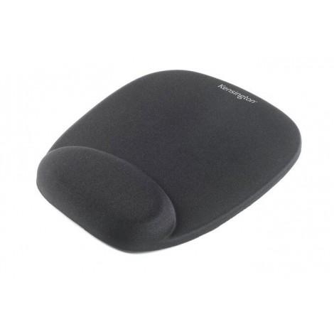 Kensington Tappetino per mouse ergonomico con poggiapolso, Nero
