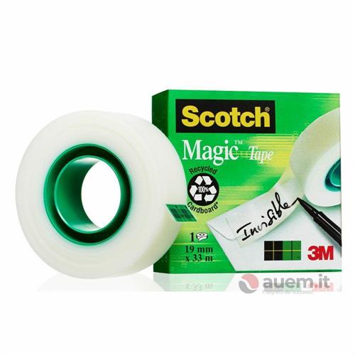 Scotch® magic™ nastro adesivo invisibile, trasparente, 19 mm-en