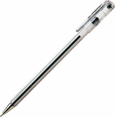 Pentel superb penna a sfera, punta 0.7 mm, inchiostro nero