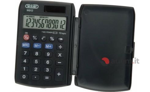 Wiler calcolatrice tascabile 12 cifre w912