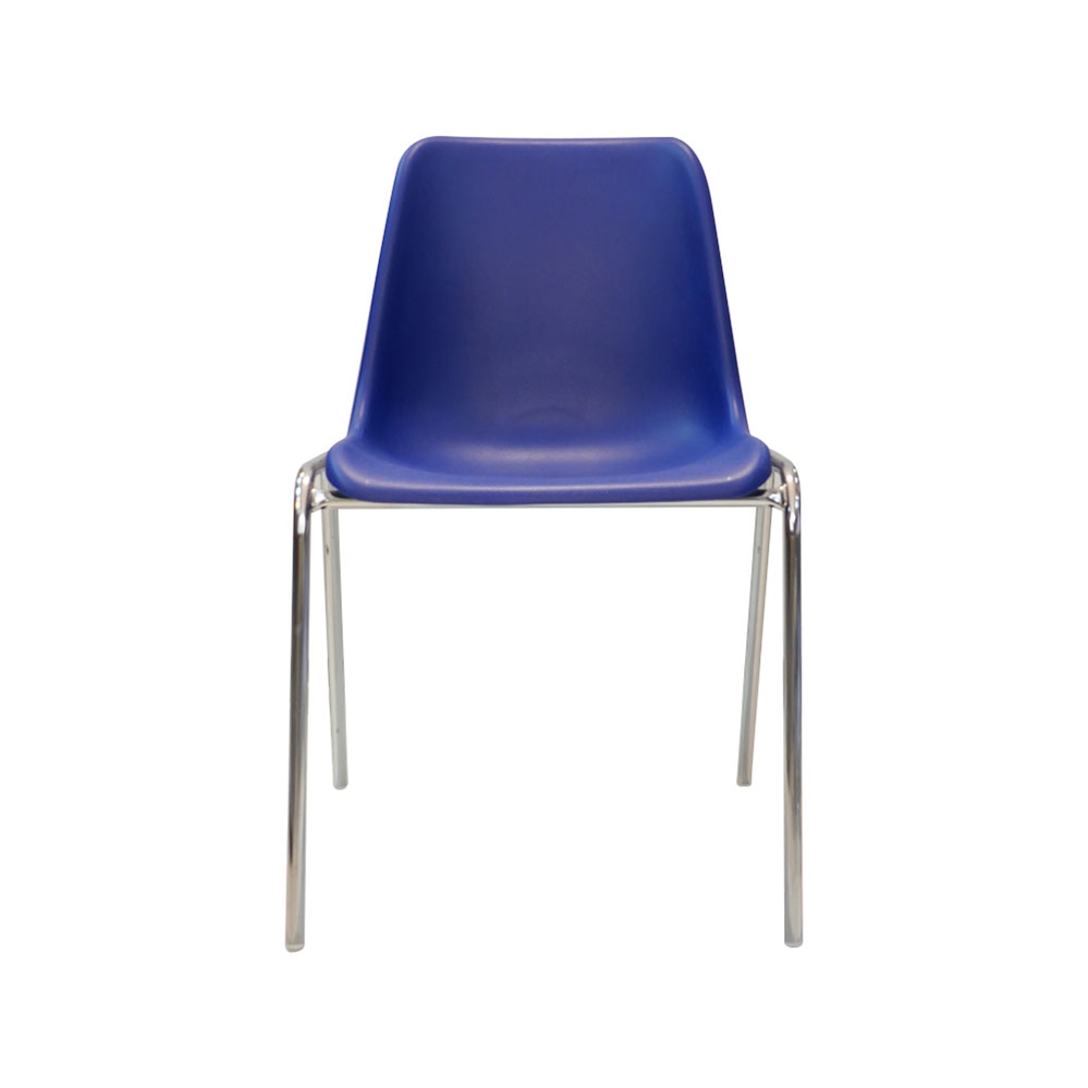 Brik sedia attesa impilabile in polipropilene blu scuro
