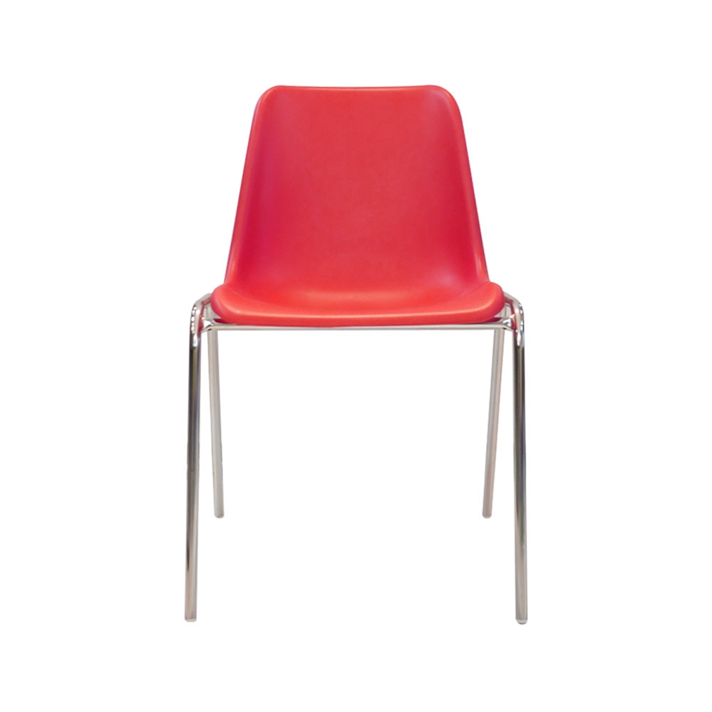 Brik sedia attesa impilabile in polipropilene rosso