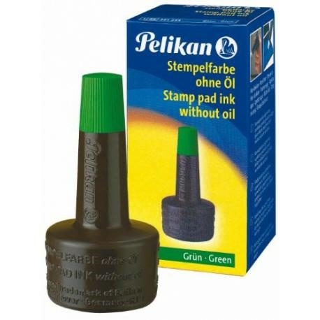 Pelikan inchiostro per timbri colore verde 28 ml