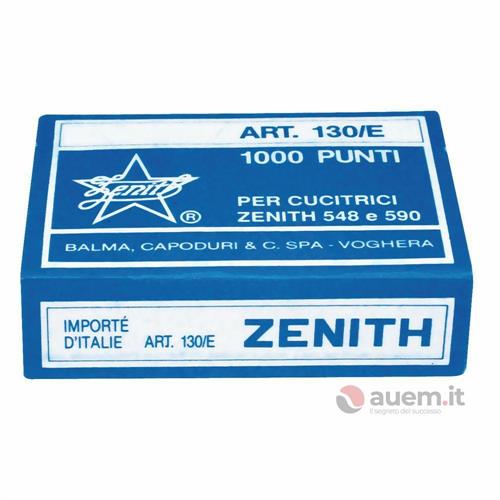 Zenith 130/E Punti metallici 6/4, confezione 1000 punti