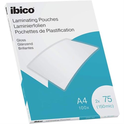 GBC Ibico Pouches per plastificare A4 75 micron, 100 fogli