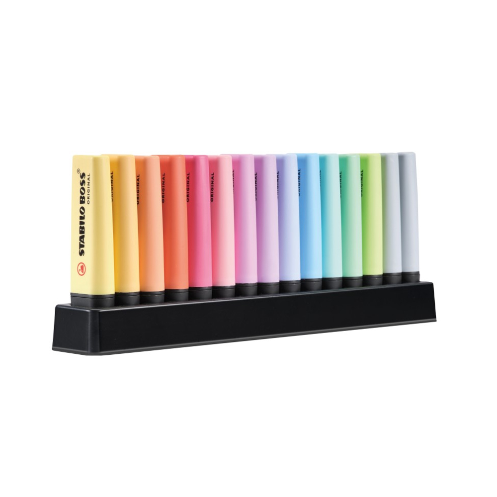 Stabilo boss evidenziatori set scrivania 15 colori pastello - Compra al  miglior prezzo 