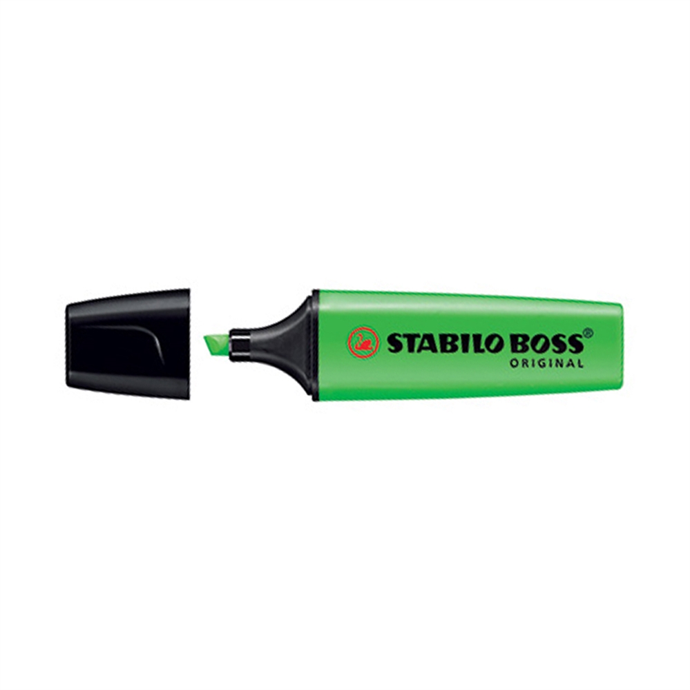 Stabilo boss® original evidenziatore scalpello verde fluo