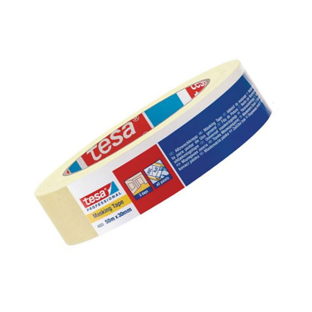 Tesa® nastro adesivo in carta, crema mm 30x50 mt