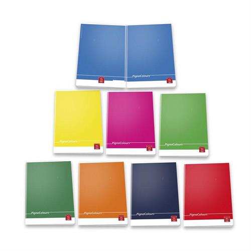 Pigna Colors quaderni formato A4 a quadretti con margini