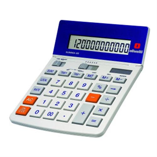 Olivetti Summa 60 Calcolatrice da tavolo, 12 cifre
